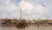 Maris, Jacob Dutch Town on the Edge of the Sea china oil painting reproduction